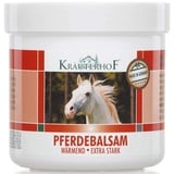 Kräuterhof® Pferdebalsam Wärme Gel Massage Gel Hautcreme, extra stark, 250 ml