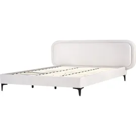 Beliani Suzette 180 x 200 cm Hellgrau