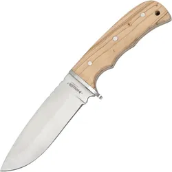 Messer mit Olivenholzgriff inklusive Scheide