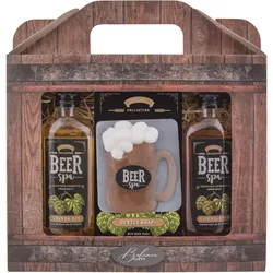 Bohemia Gifts & Cosmetics Beer Spa Geschenkset Für Körper und Haar für Herren