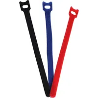ShiverPeaks Kabelbinder Kabelbinder mit Klettverschluss Nylon, Polyester Schwarz, Blau,