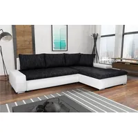 Beautysofa Ecksofa TEO mit Schlaffunktion, Schlafecke - Sofa Webstoff