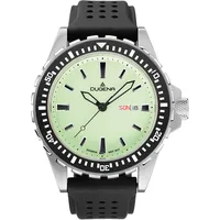 Quarzuhr DUGENA "Divers Friend, 4460679-1" Armbanduhren schwarz Herren Quarzuhren Armbanduhr, Herrenuhr, Datum