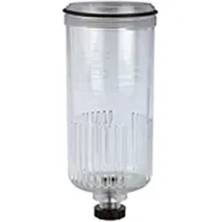 RIEGLER Polycarbonatbehälter für Filter, Glas-Ø: 53 mm