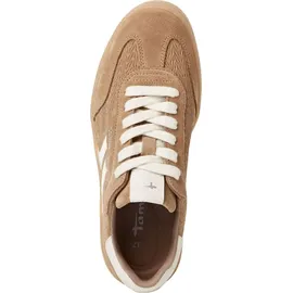TAMARIS Schnürer Damen beige, Größe 40 EU