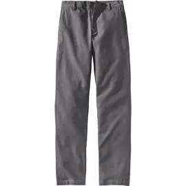 John Devin Chinohose JOHN DEVIN "regular-fit, lange Oxford Hose", Herren, Gr. 32, Länge 34, grau, Web, Obermaterial: 98% Baumwolle, 2% Elasthan, unifarben, regular fit lang, Hosen Chinohose, aus elastischer Baumwoll-Qualität, Topseller