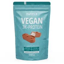 Nutri + Vegan 3K Protein Schoko-Kokos Pulver 1000 g
