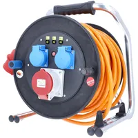 As - Schwabe as Schwabe Kabelrolle, Hartgummi CEE Kabeltrommel