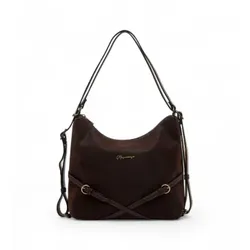 Mariamare für Damen. BARRE Handtaschen Brauner Barre-Rucksack (OSFA), Lässig, Synthetisch