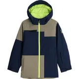 Spyder - Nederland Skijacke Kinder desert taupe - blau