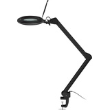 goobay Werkstattbeleuchtung, LED-Klemm-Lupenleuchte, 10 W, schwarz