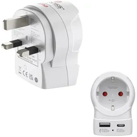Hama Reiseadapter 20 W Weiß 1 St.