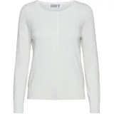 Fransa Strickjacke Plain Weiß M