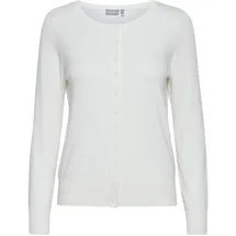 Fransa Strickjacke Plain Weiß M