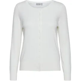Fransa Strickjacke Plain Weiß M