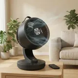 Songmics Tischventilator 25 cm Tischventilator Schwarz