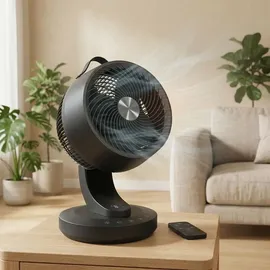 Songmics Tischventilator 25 cm Tischventilator Schwarz