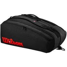 Wilson V3 15PK Racquet Bag Black/Infrared - NS