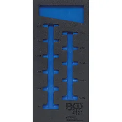BGS Werkstattwageneinlage 1/3 leer für Art. 4121 - 4121-1