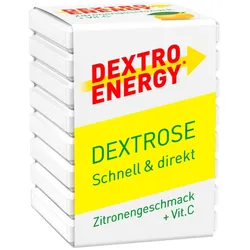 DEXTRO ENERGY zitrone + vitamin C 1 St Würfel
