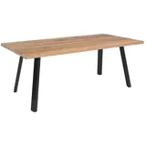 OUTLIV OUTLIV. Ohio Gartentisch 160x90cm Edelstahl/Teak Natur