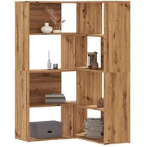vidaXL Eckregal Bücherregal 85 x 85 x 140 cm Braun