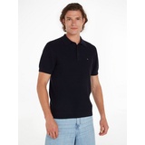 Tommy Hilfiger Poloshirt »OVAL STRUCTURE S/S POLO«, blau
