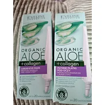 Eveline Cosmetics Organic Aloe + Collagen Augen Creme 20 ml