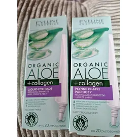 Eveline Cosmetics Organic Aloe + Collagen Augen Creme 20 ml