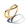 Pandora Funkelndes Rundes Charm gold 763234C01
