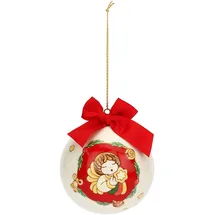 Thun THUN, Weihnachtskugel Special Edition Porzellan Christbaumschmuck Baumschmuck Geschenkidee Ø 10 cm