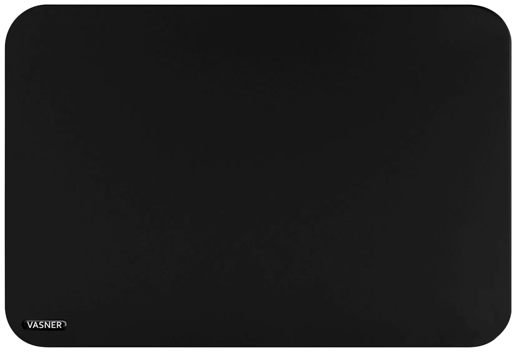 VASNER Infrarotheizung "Citara T Plus" Heizkörper Tafelheizung rund mit Kreide beschreibbar, 700 Watt Gr. B/H/T: 90 cm x 60 cm x 2,5 cm, 700 W, unten-mittig, schwarz Heizkörper