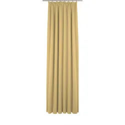 Wirth Vorhang »Uni Collection light«, (1 St.), nach Maß Wirth quitte 215 cm