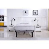 i-flair Futonbett 100 x 200 cm Schwarz