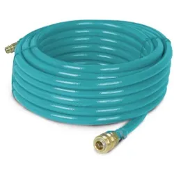 Flexair-Schlauch, blau mit Armaturen ø6 x 10,7mm x 10m