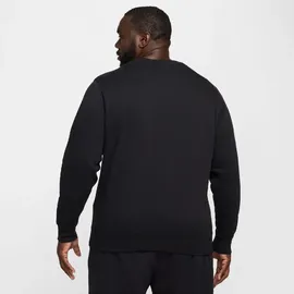 Nike Crew Herren T-Shirt, schwarz, - black/white XL