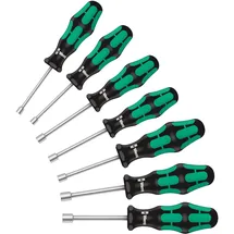 WERA 395 HO/7 SM Steckschlüssel-Schraubendrehersatz 7-tlg.