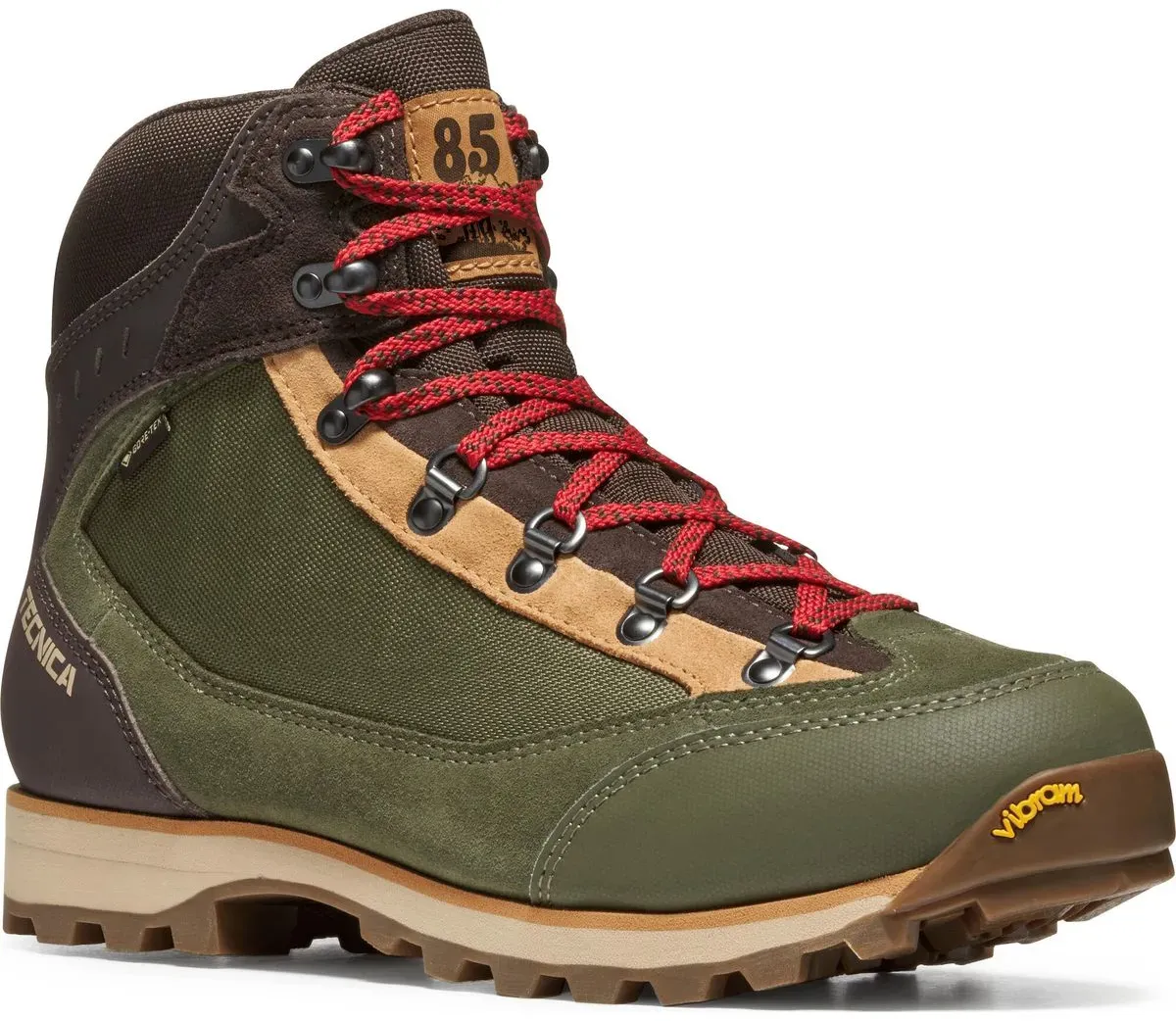 Tecnica Makalu 85 GTX MS gd01 dk green-red (GD01) 12.5