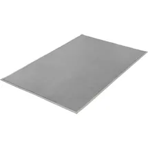 KLEINE WOLKE Velvet Platinfarben 60 x 90 cm