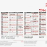 Brunnen Tafelkalender A6 quer