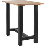 Mäusbacher Bartisch 120 x 70 cm Asteiche Braun/Schwarz