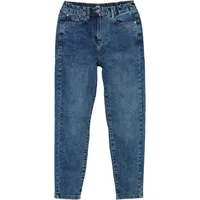 s.Oliver - Ankle-Jeans Mom / Relaxed Fit / High Rise / Tapered Leg, Mädchen, blau, 164/SLIM