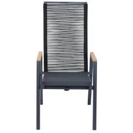 Siena Garden Bologna Dining Move Gartenstuhl 56 x 74 x 113 cm grau