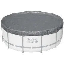 BESTWAY Premium Abdeckplane grau 3,70 m