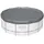 BESTWAY Premium Abdeckplane grau 3,70 m