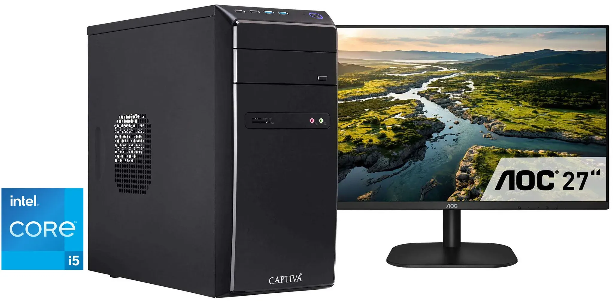CAPTIVA Business-PC-Komplettsystem 