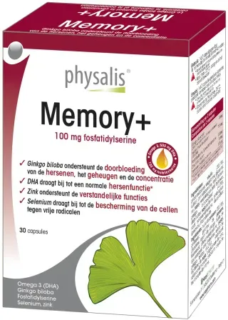 Physalis Memory+ 30 Kapseln