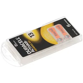 Duracell 60x Duracell Hörgerätebatterie DA13 Zn 1,4V Hearing Aid