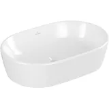 Villeroy & Boch Architectura Aufsatzwaschbecken 5A266101 60x40cm, oval, ohne Überlauf, weiß