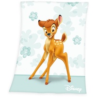 Herding Disney Bambi Microfaser Flauschdecke 75 x 100 cm